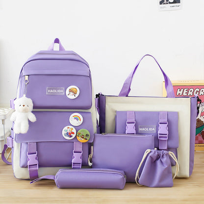 [COMPRA 1 Y LLÉVATE 5] Mochila Koreana + 🎁 4 Bolsos de Regalo (Oferta limitada)
