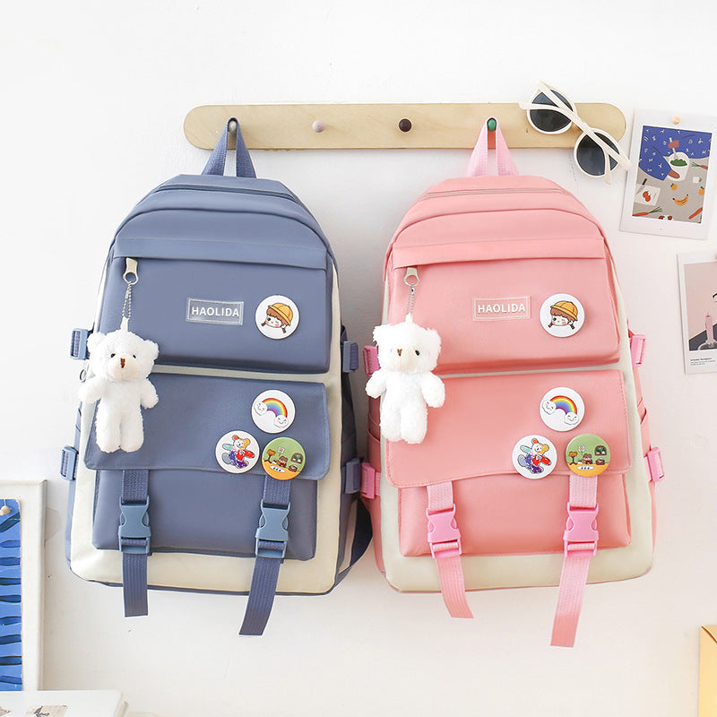 [COMPRA 1 Y LLÉVATE 5] Mochila Koreana + 🎁 4 Bolsos de Regalo (Oferta limitada)