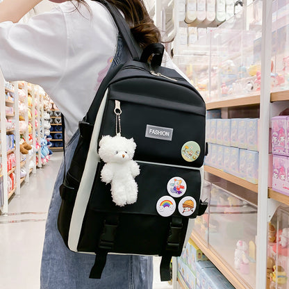 [COMPRA 1 Y LLÉVATE 5] Mochila Koreana + 🎁 4 Bolsos de Regalo (Oferta limitada)
