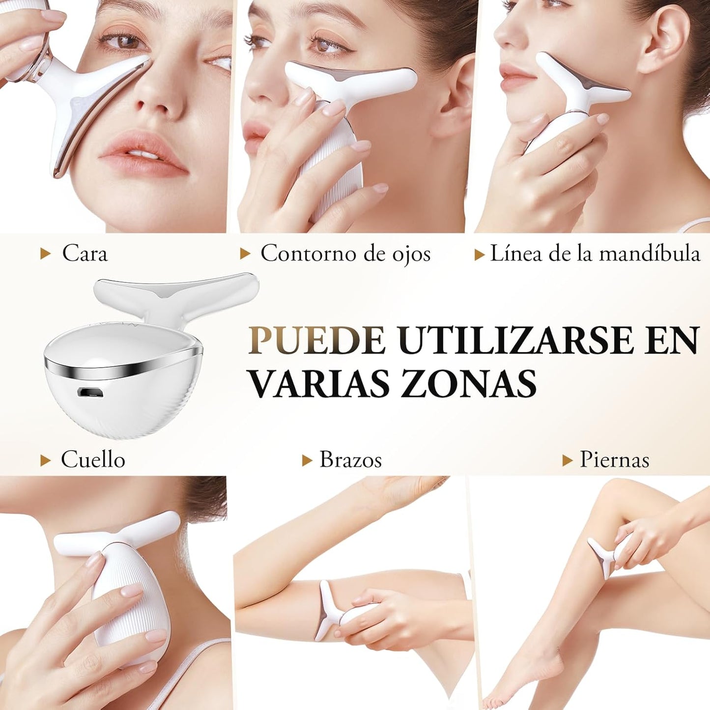 SlinFace - Masajeador Facial 3 en 1 ✨ [PROMOCIÓN DISPONIBLE SOLO HOY]