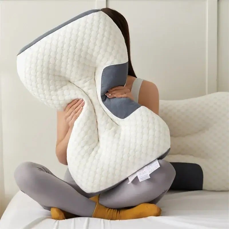 OrtoCloud – Almohada Anatómica 3D Que Protege Tu Columna [REGALO + 50% OFF SOLO HOY]